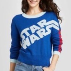 #4005 Womens Star Wars Crewneck Graphic Sweater